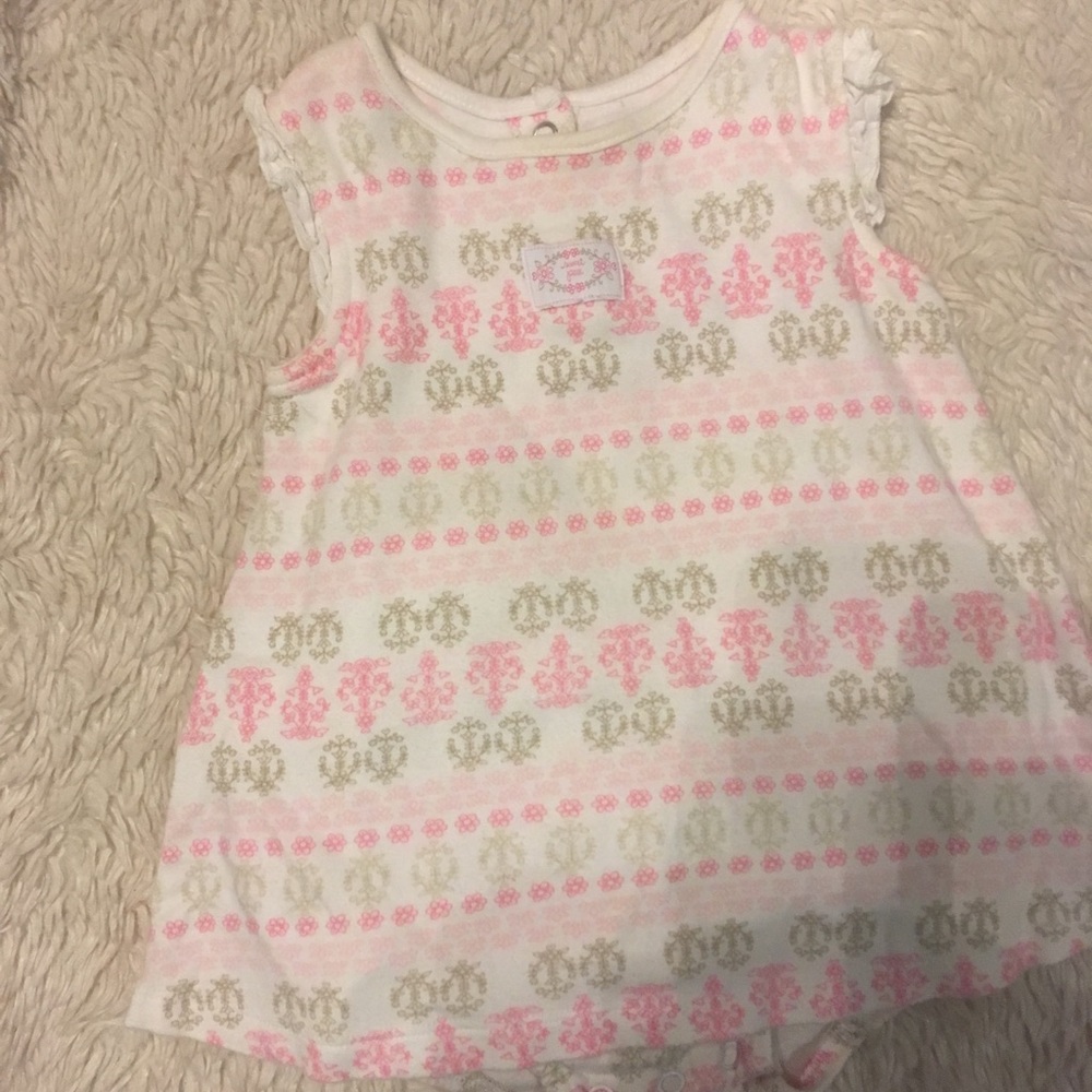 Carters one piece dress & bloomers